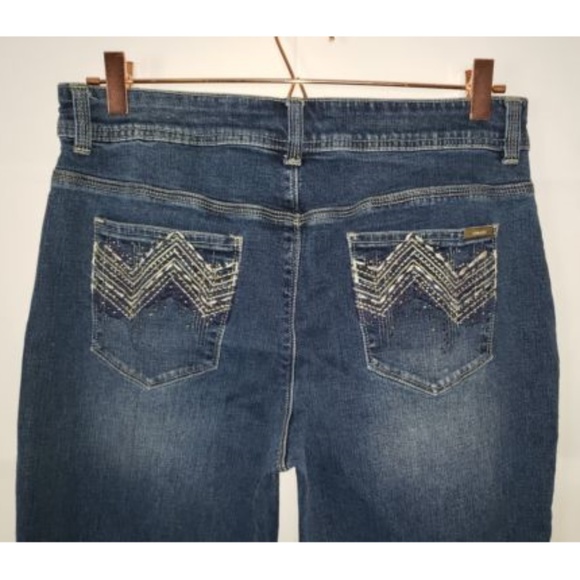 Jeans Ankle Chico's Pour Femme - Taille 16 - Imprimé Animalier - Neuf Avec étiquettes